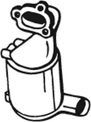 CONVERTIDOR CATALÍTICO BOSAL 090-482 DELANTERO PARA FIAT,FORD,LANCIA, OPEL, SUZUKI, VAUXHAL Foto 1 de 2