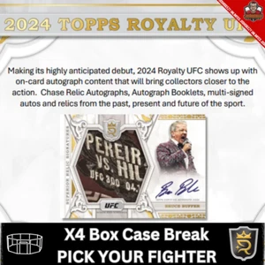 MOLLY MCCANN 2024 Topps Royalty UFC 4 Caja Estuche Fighter Break PYF #1434 - Imagen 1 de 3