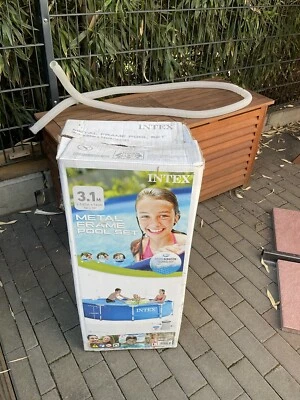 Intex Frame Stahlrohrbecken Swimming Pool Schwimmbad Schwimmbecken Planschbecken - Bild 1 von 2
