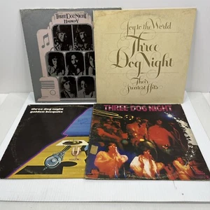 Three Dog Night 4x LP Lot Joy to the World, Golden Biscuits, S/T & Harmony Vinyl - Picture 1 of 5