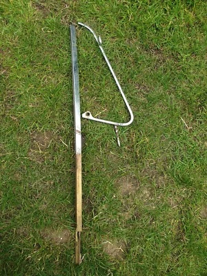 Porsche 911 DOOR/WINDOW VENT Right Hand Side BRASS 1965-68 - image 1 of 4