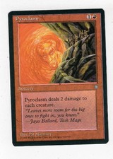 Pyroclasm - Ice Age - 1995 - Magic the Gathering