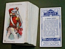 ARMS & ARMOUR , 1909 , PLAYERS CIGARETTE CARDS . PICK YOUR CARDS