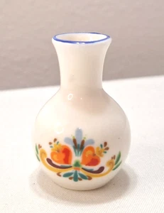 Doll House Mini Flower Vase "Royal Doubles" Porcelain - Picture 1 of 6