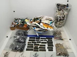 3540 Grams Vintage Gold Plated Computer Pins Connectors IC Chip Ribbon Wire Lot - Picture 1 of 24