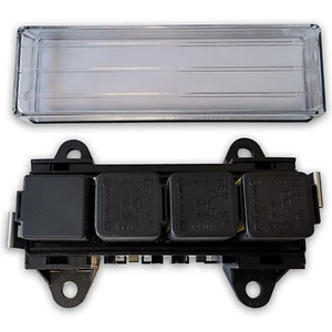 MTA Relaiskasten 4-fach IP32 modular erweiterbar Mini Relais 5 Pol KFZ Schaltbox - Bild 1 von 5