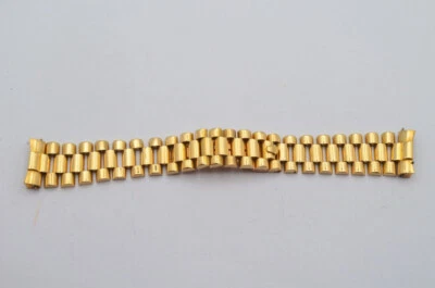 Pulseira Rolex President 20 mm para relógio masculino ouro 18K 750 1803 53 extremidades 8385 2 - Imagem 1 de 2