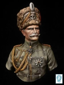 Busto de juguete pintado soldado August von Mackensen 200 mm preventa | museo - Imagen 1 de 4