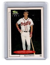 1991 Classic Best Chipper Jones Macon Braves #268