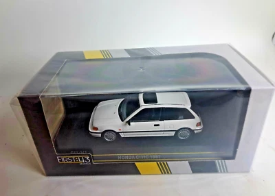 First43 1/43 Honda Civic Si Hatch Vetc 1987 (1988-1991) White Japan Import - Image 1 of 3