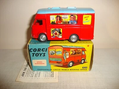 CORGI 426 CHIPPERFIELDS CIRCUS MOBILE BOOKING OFFICE - TOP in OVP - Bild 1 von 4