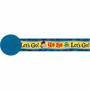 Jake and the Neverland Pirates 1.8" x 30 ft. Crepe Streamer Decorations - Picture 1 of 1