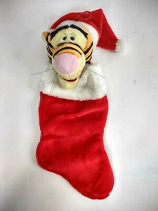 WINNIE THE POOH'S TIGGER Plush 19'' Christmas Stocking. - Foto 1 di 4