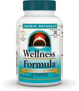 Source Naturals Wellness Formula Bio-Aligned Vitamins & Herbal Defense for - Picture 1 of 7