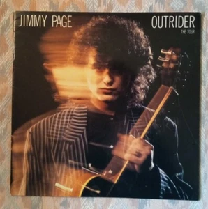 JIMMY PAGE 1988 Outrider Concert Tour Program Led Zeppelin *Excellent Condition* - Picture 1 of 4