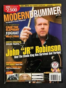 Modern Drummer Magazine April 2011 John 'JR' Robinson - Bild 1 von 2