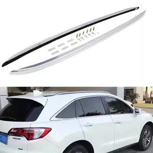 2Pcs Silver Roof Rails Roof Rack Side Rail Bars Fit for Acura RDX 2013-2018 - Picture 1 of 10