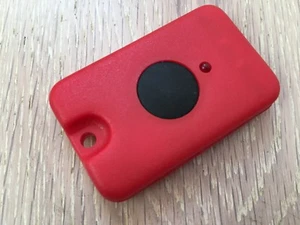 Used Honda MPT 1340 1 Single Button Remote Key Alarm Fob Red excellent condition - Picture 1 of 2