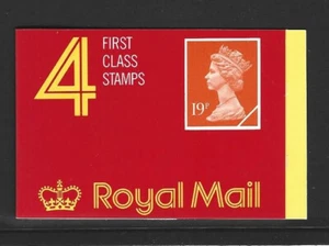 GB 1988 76p BARCODE BOOKLET GD3 - CYLINDER B16 - Picture 1 of 1