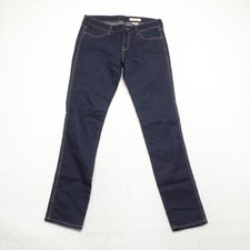 H&M &SQIN Men's Size 30x32 Blue Slim Leg Low Rise Dark Wash Stretch Denim Jeans