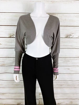 Bolero de baile So Authentic American Heritage para mujer talla 16 gris encogido de hombros manga larga Foto 1 de 4