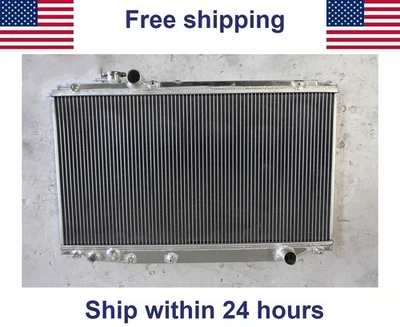 All Aluminum Radiator For 1993 1994 1995 1996 1997 1998 Toyota Supra MT 3.0L - Image 1 of 4