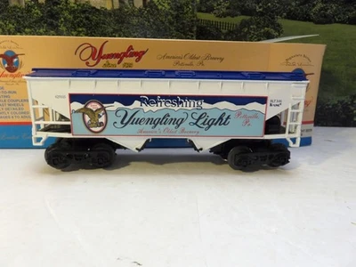 VINTAGE K-LINE TRAINS- K629105 YUENGLING LIGHT BEER HOPPER CAR- 0/027-NEW-B9 - Image 1 of 4