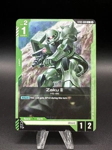 Zaku II (ST03-008) (NM) - Gundam Card Game - Zeon’s Rush Starter Deck (ENG) - Picture 1 of 3