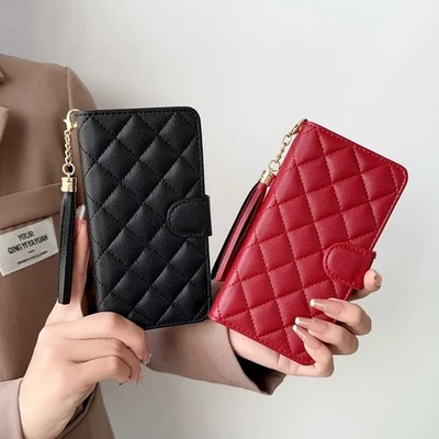 For iPhone 17 16 Pro Max Air 15 14 Plus 13 12 Flip Wallet Card Holder Case Cover - Image 1 of 4