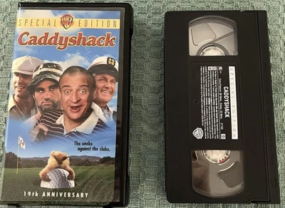Caddyshack 19th Anniversary Special Edition  VHS, Chevy Chase, Bill Murray - Image 1 of 2