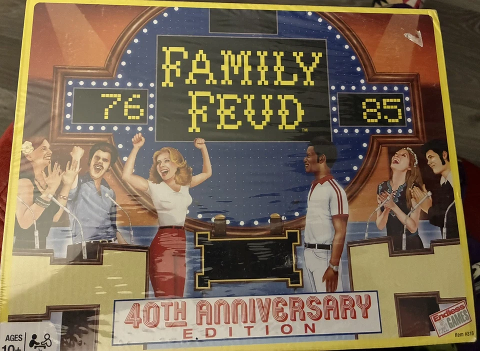 ¡NUEVO! Juego de Mesa Family Feud Edición 40 Aniversario Juegos Interminables Completo Foto 1 de 1