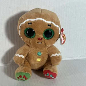 Ty Beanie Boo Muskatnuss Lebkuchen Keks Plüschtier weiche Glitzeraugen - Bild 1 von 12