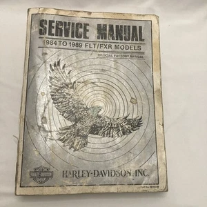 Harley-Davidson 1984-1989 FLT/FXR Models Official Factory Service Manual- Used - Picture 1 of 8