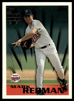 1996 Topps Mark Redman Minnesota Twins #14 - Image 1 of 2