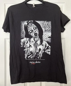 Camiseta Oficial Junji Ito Bleeding Negra Grande Manga Terror - Imagen 1 de 4