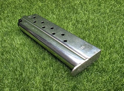Colt 1911 Government OEM 9 Round Magazine .38 Super, Polished Steel - 574481 - Image 1 of 4