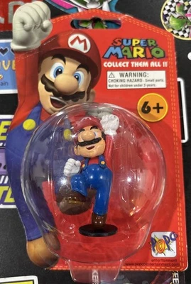 Nintendo Super Mario Bros. (2007) Popco Mini Figure Mario New Corgi Int. - Image 1 of 2