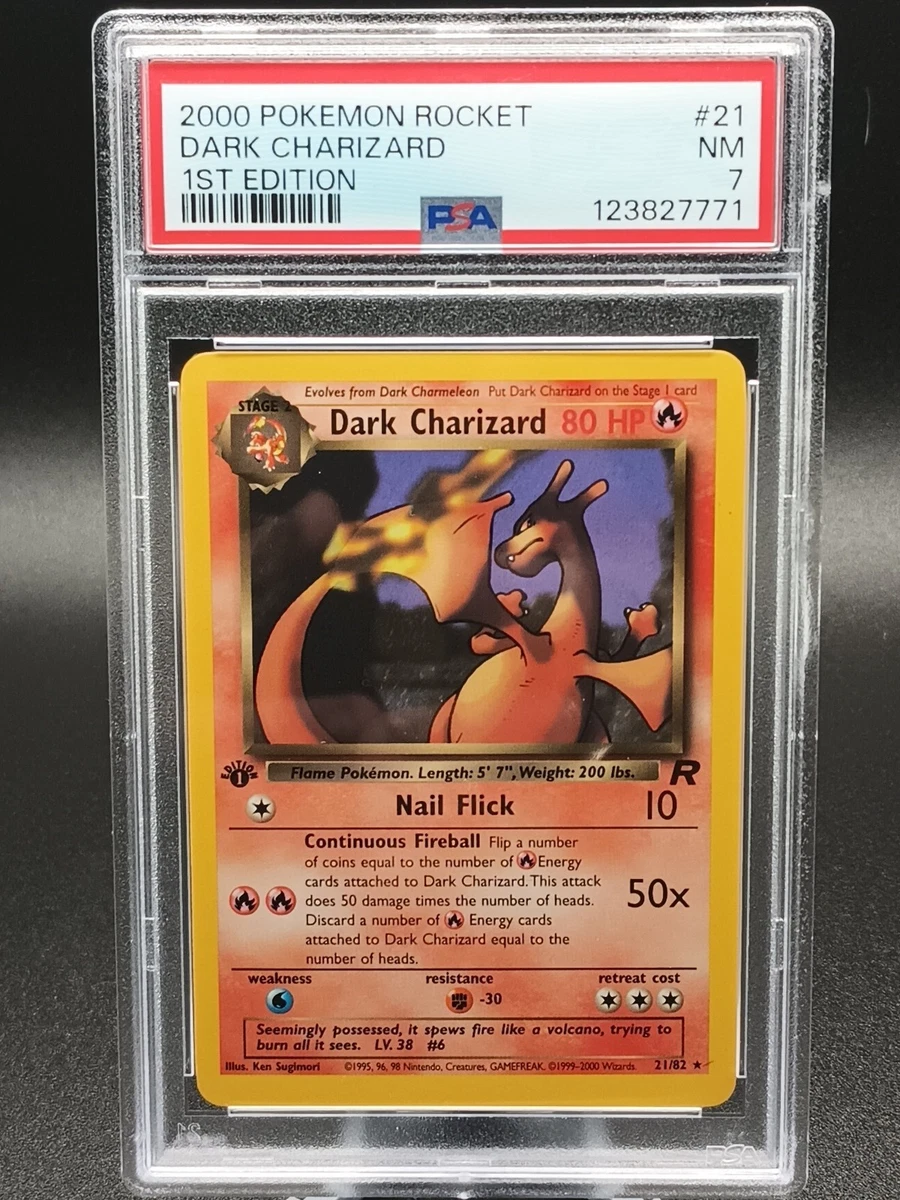 Preços baixos em Cartões individuais de Pokémon Charizard primeira