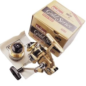 Daiwa GS10 Ultra-Light Spinning Reel 1000 Size Vintage Boxed Gold Series No. 10 - Picture 1 of 23