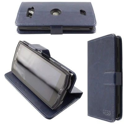 CASEROXX Coque pour Crosscall Core-M4 / M4 Go Bookstyle-Case Étui de protection