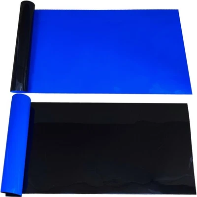 Синий черный фоновый плакат для аквариума 11,6 x 25 дюймов - Изображение 1 из 4