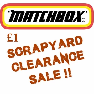 1\2 MATCHBOX BATTLE KINGS K-104 TANK K-116 TRUCK ARMY MILITARY SCRAPYARD - Picture 1 of 11