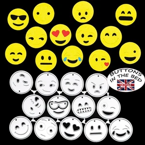 13 Emoji Metal Cutting Dies, Cool, LOL, Wink, Kiss, Love Card Making, Emojis, A7 - Picture 1 of 6