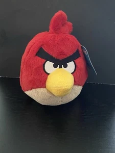 Angry Birds Classic 1st Gen Red Bird Plush 5 In. NWT - Picture 1 of 10
