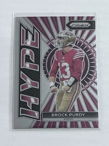 2023 Panini Prizm - Hype Silver Prizm #H-2 Brock Purdy - Bild 1 von 2