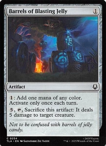 Barrels of Blasting Jelly 254 Avatar The Last Airbender MTG 002045 - Picture 1 of 2