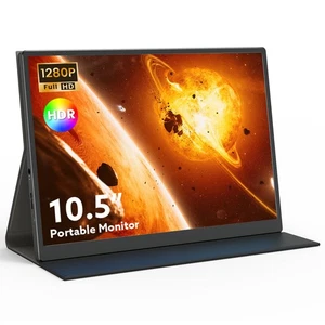 Eyoyo 10.5'' 100% SRGB Tiny IPS Display HDMI Gaming Monitor Laptop Second Screen - Picture 1 of 19
