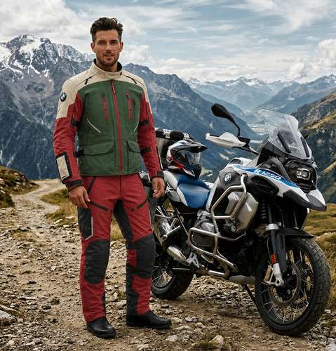 BMW Motorrad Rallye 2 Motorcycle Jacket Size 48R -USA | eBay