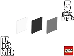 LEGO - Parte 51266 - Cristal para Ventana 3x3 (Pack de 5) + NUEVO + SELECCIONAR COLOR - Imagen 1 de 4