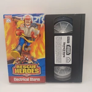 Rescue Heroes, Electrical Storm, Fisher Price, (VHS, 1999) - Picture 1 of 1
